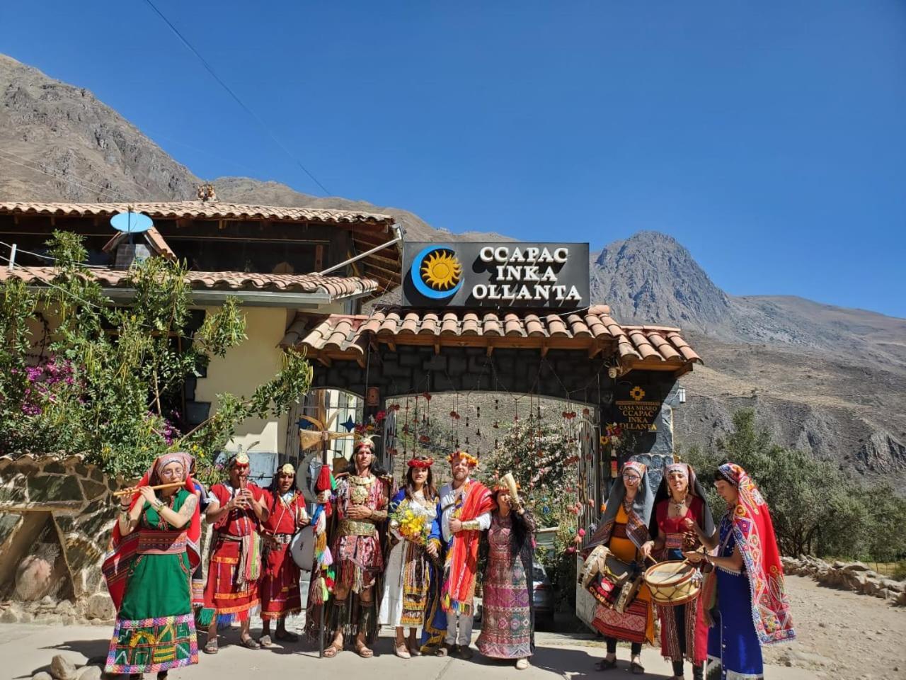Ccapac Inka Ollanta Casa Museo Hotel Ollantaytambo Kültér fotó